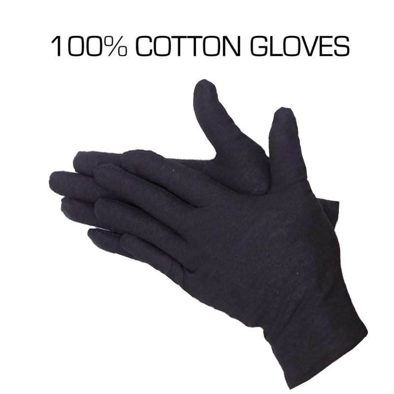 long fabric gloves