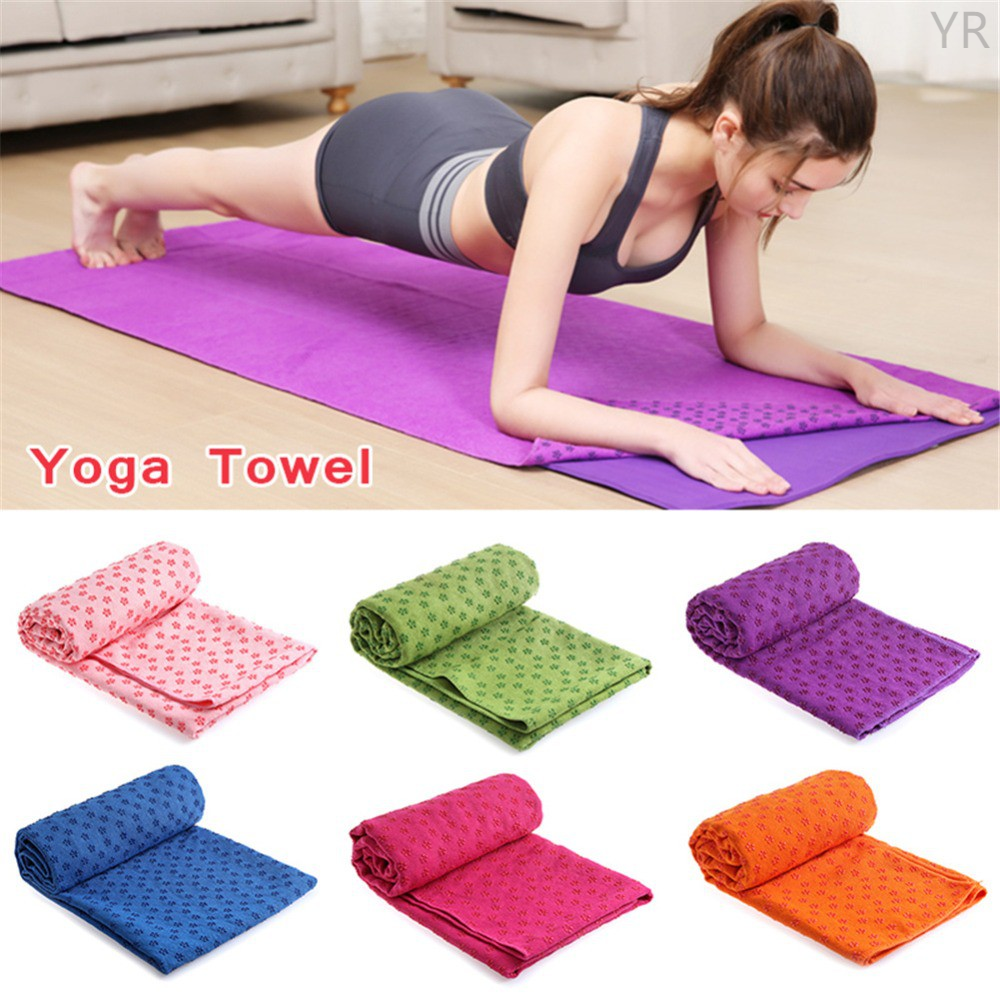 anti slip yoga towel