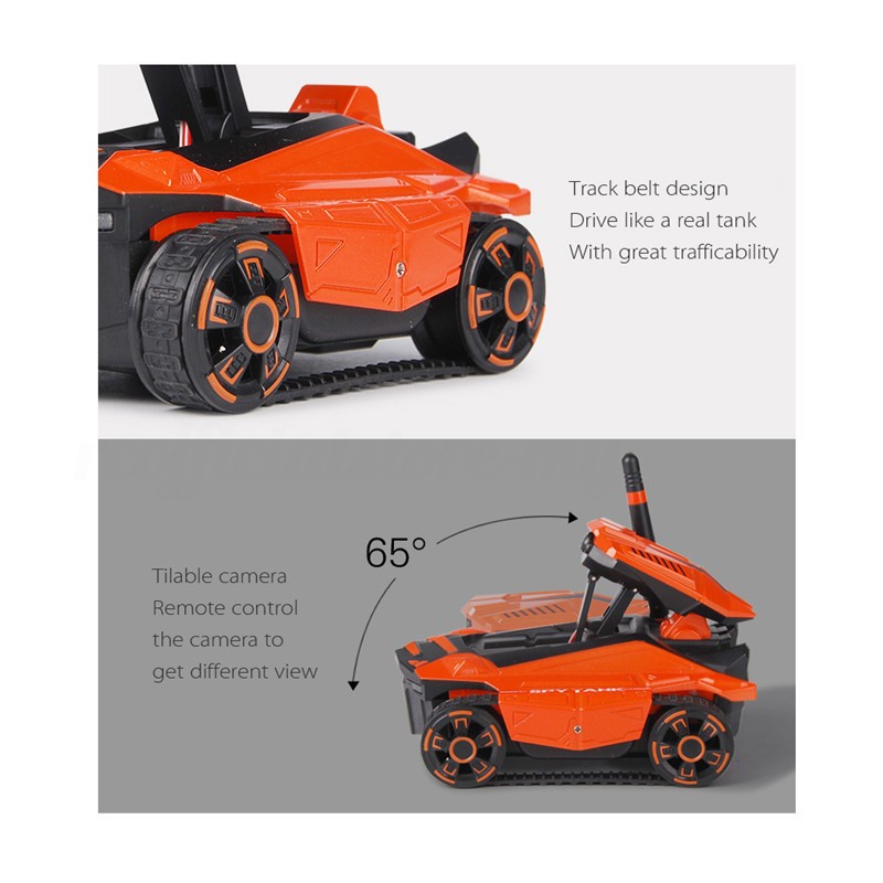 rc car with tank tracks