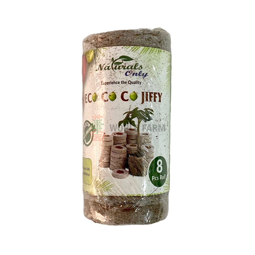 Coco Jiffy Pellets, 35mm Coco Peat Germinating Discs (Single / Multi