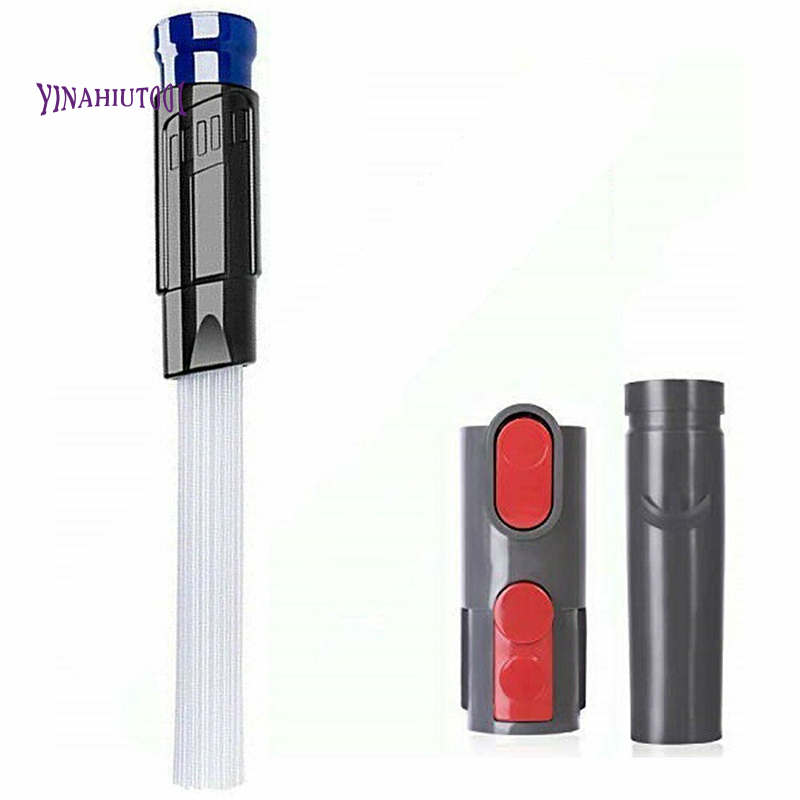 Cleaning Tool Attachment Brush Adaptor Set For Dyson V8 V10 V6 Dc35 Dc61 Dc62 Vacuum Cleaner Multi Functional Tool Shopee Singapore