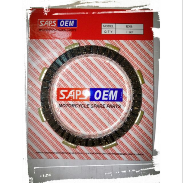 Honda Ex5 Dream Sym Bonus Demak Saps Oem High Quality Clutch Plate Set Shopee Singapore