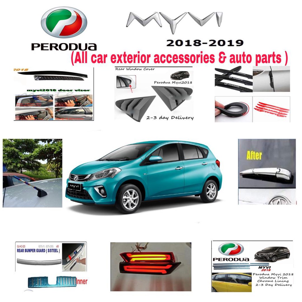 myvi accessories window
