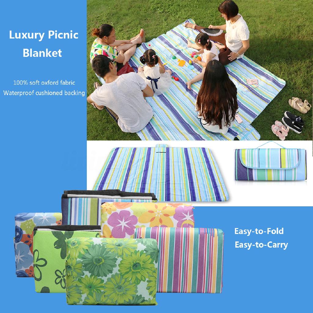 cushioned picnic blanket