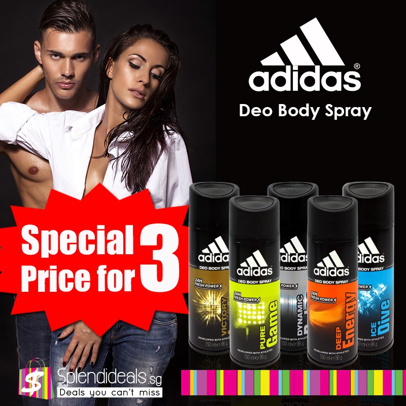 adidas men deo