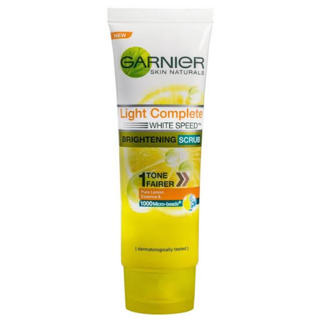 garnier double scrub