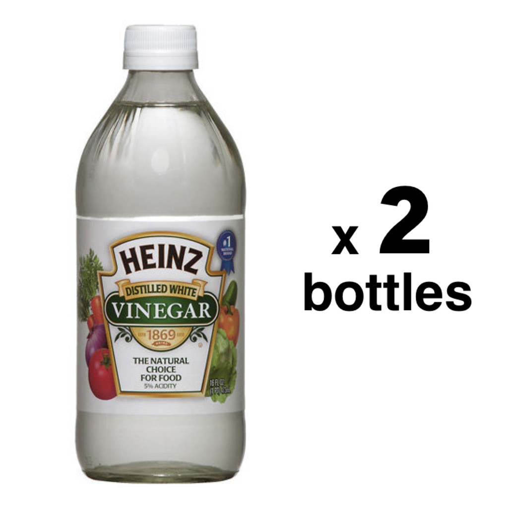 Heinz Distilled White Vinegar 16oz X 2 Shopee Singapore