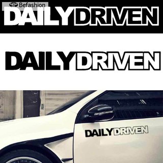 Befashion JDM Car Sticker Daily Driven Mugen Euro Spoon Stance Illest Drift Viny