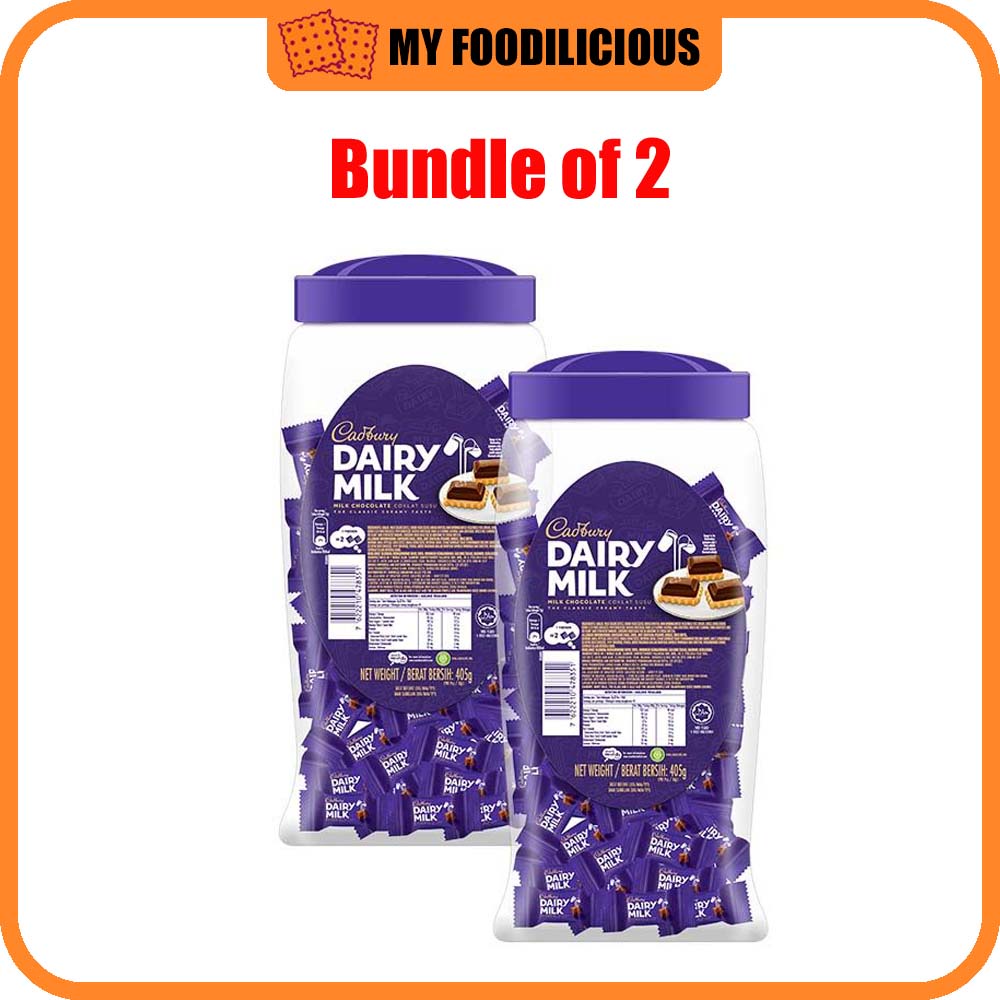 Cadbury Dairy Milk Chocolate 405g /90pcs Shopee Singapore