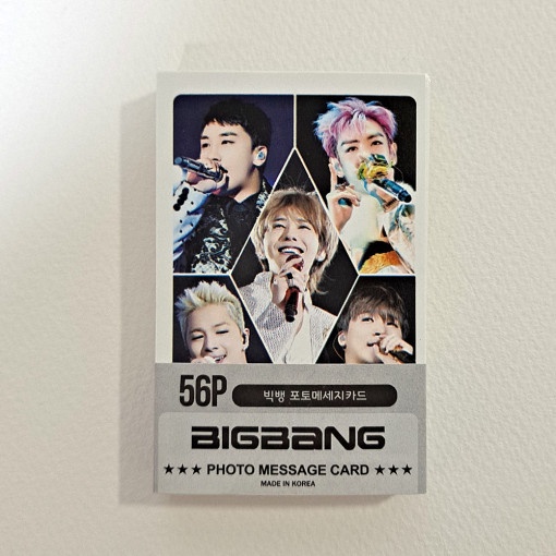 Transparent Photo Cards 25pcs Fan Goods Bigbang 