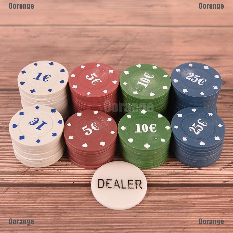 AG professional 100pcs poker chip 4 denomination for tournament poker collection BH Shopee