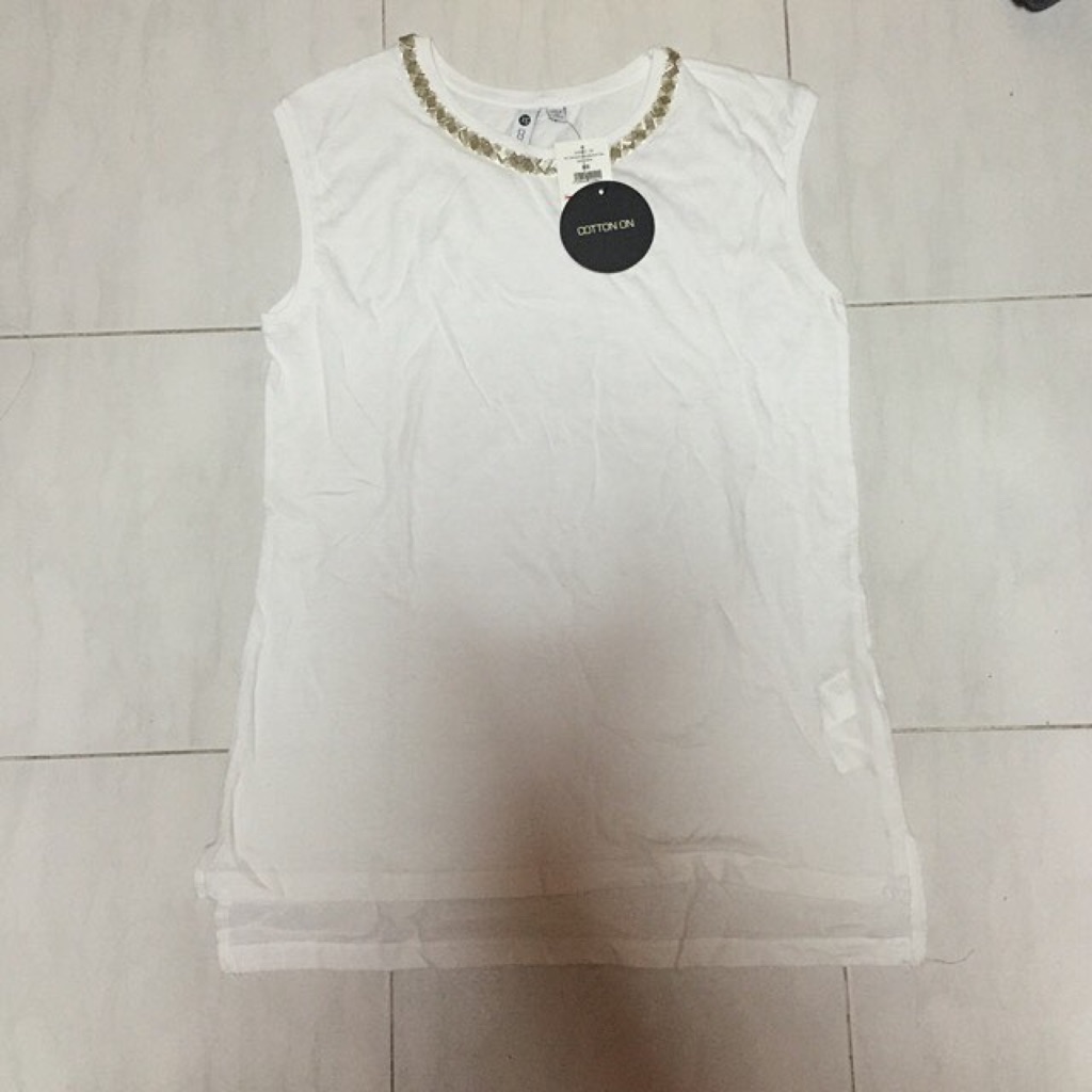 cotton on muscle tank