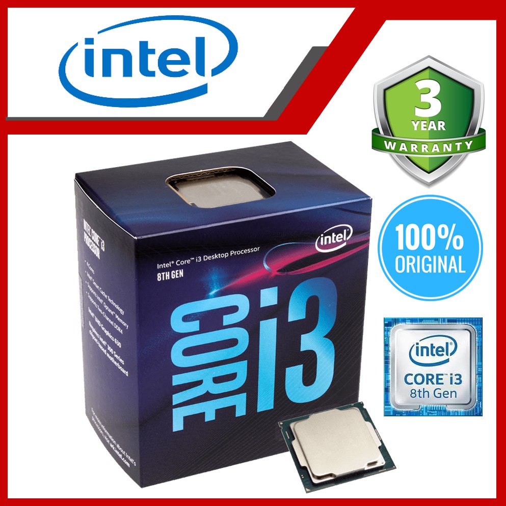 Intel Core I3 8100 Processor Bundle Binary Logic
