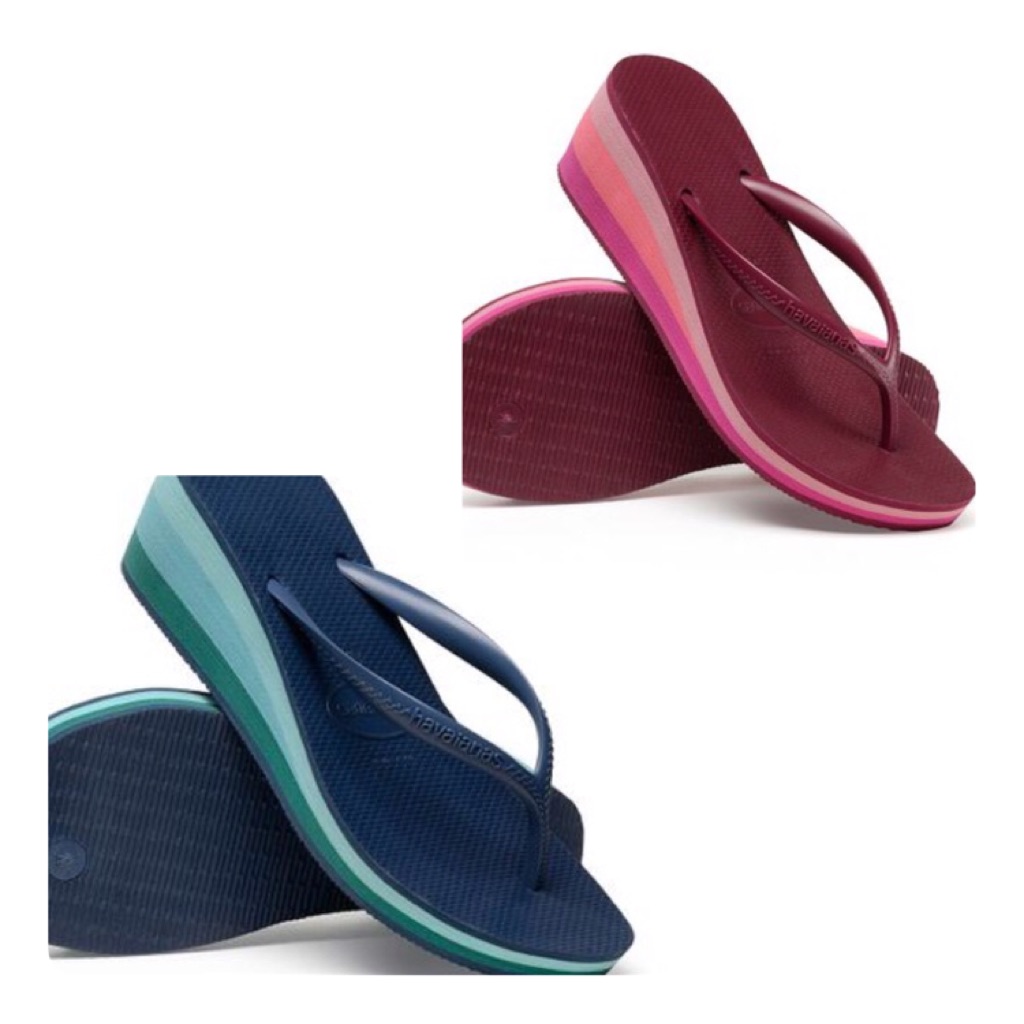 havaianas wedge thongs