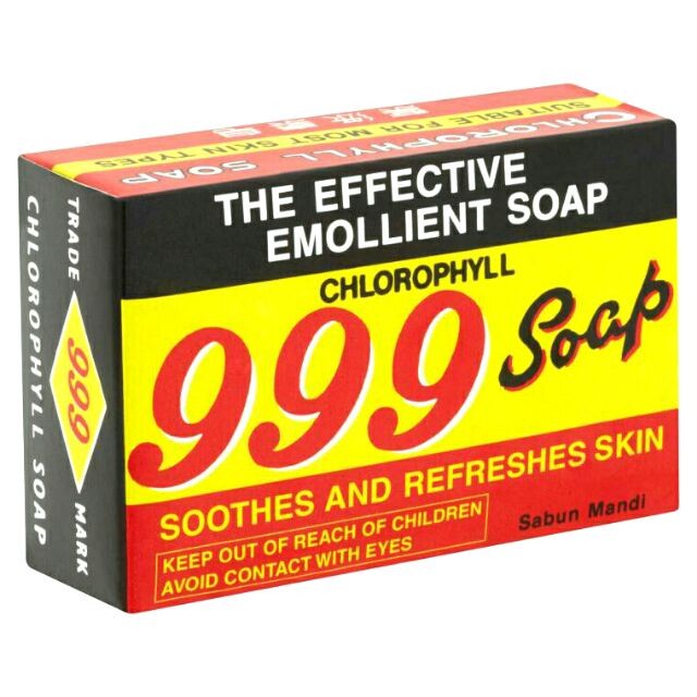 100 Original 3x90g 999 Emollient Chlorophyll Bath Soap 3x90g 老牌子 999叶绿素香肥皂 Shopee Singapore