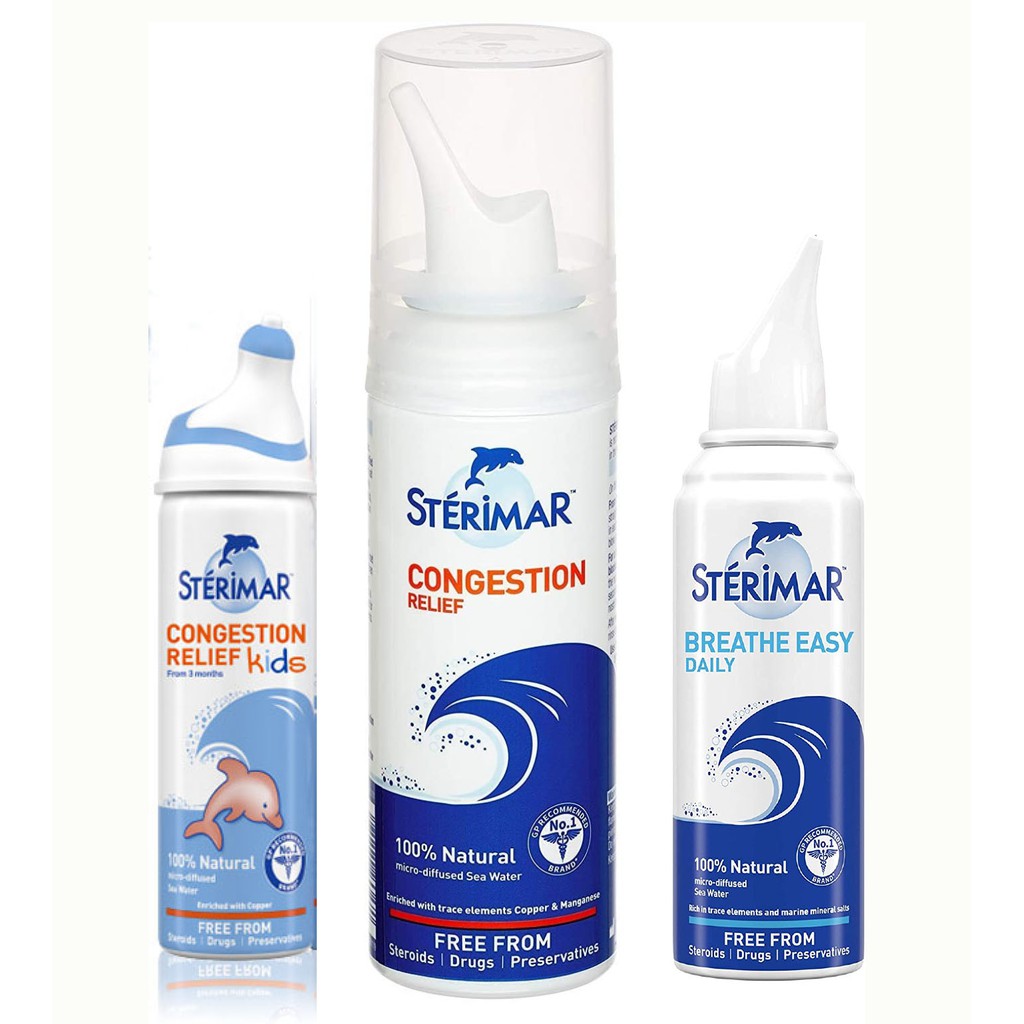 3-pack Sterimar Nasal Spray for Kids and Adults | Shopee ...