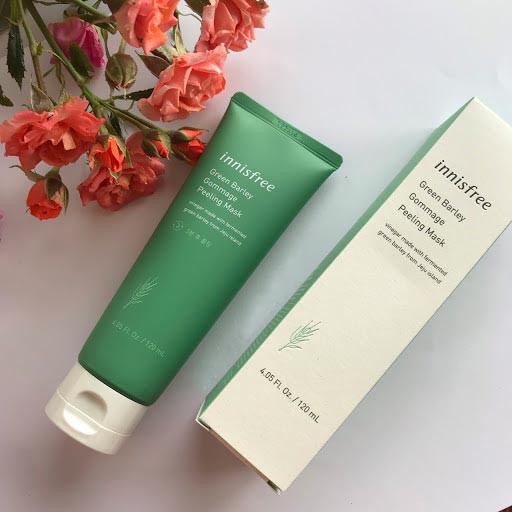 Innisfree Green Barley Gommage Peeling Mask 120ml Shopee Singapore