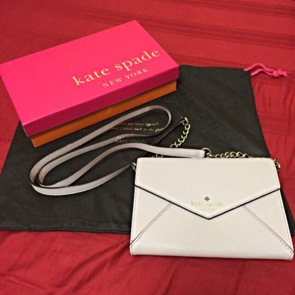 kate spade envelope clutch