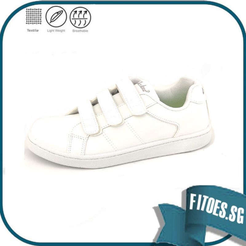 checker 0722 school shoes white size 38-45