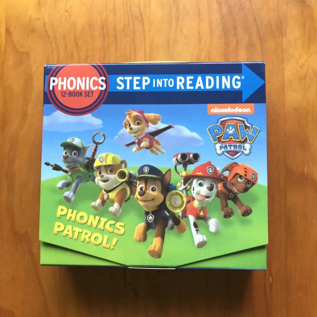Sg Seller Paw Patrol Phonics Step Into Reading 11 Books Boxset Book 8 Is Missing Shopee Singapore