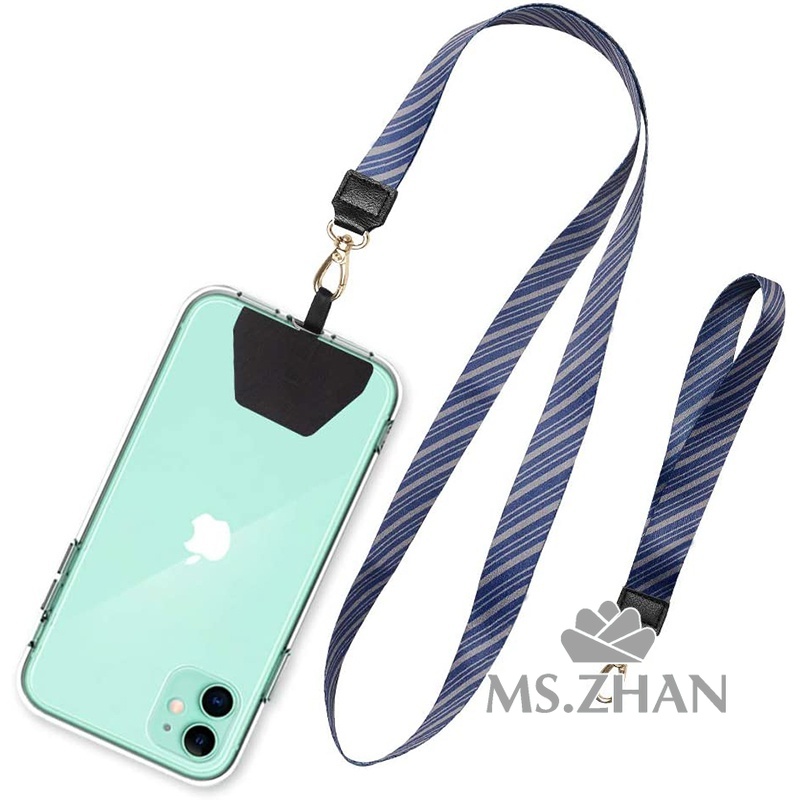 with Adjustable Nylon Neck Strap Universal Mobile Phone Lanyard Compatible with Most Smart Phone Cases 