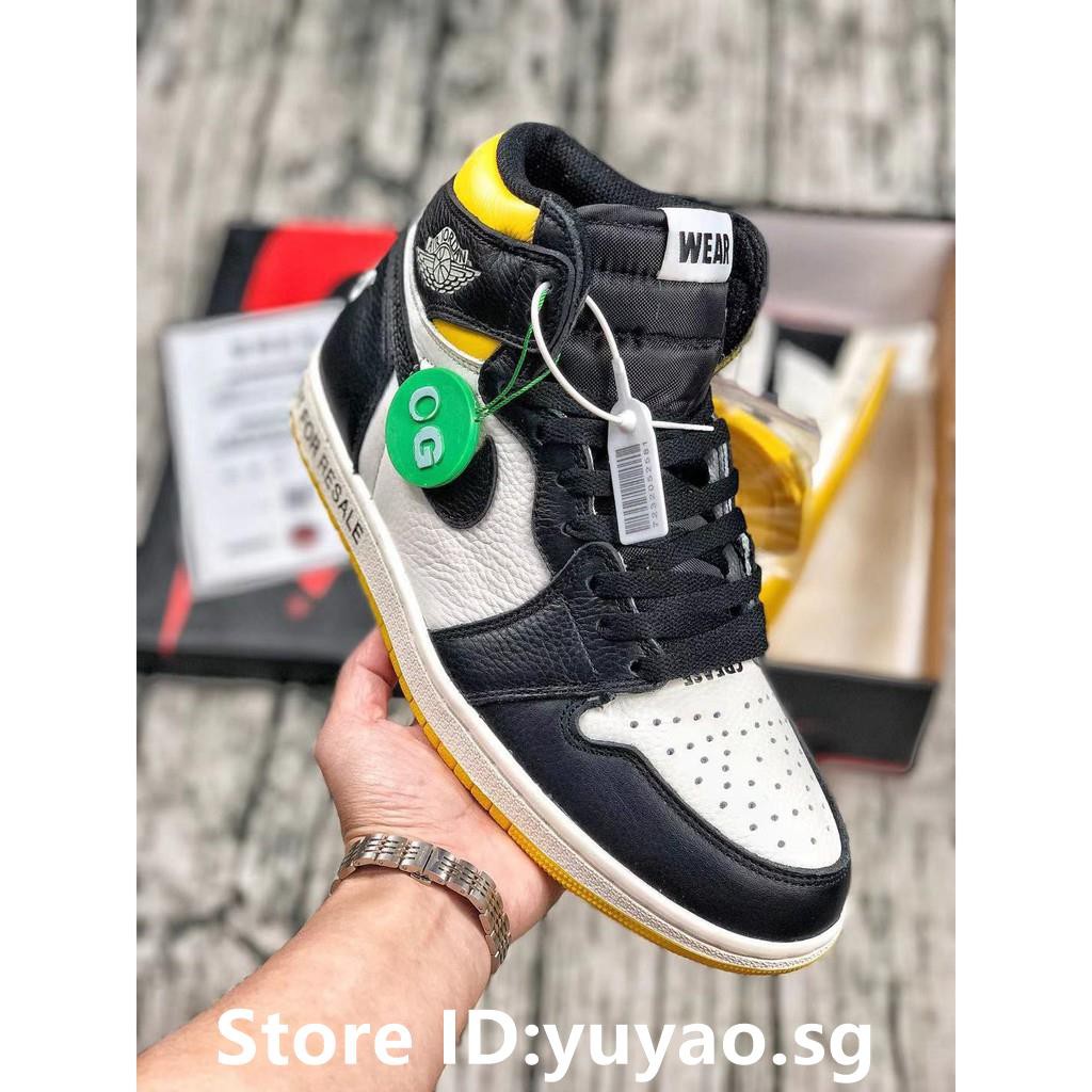 jordan 1 og not for resale