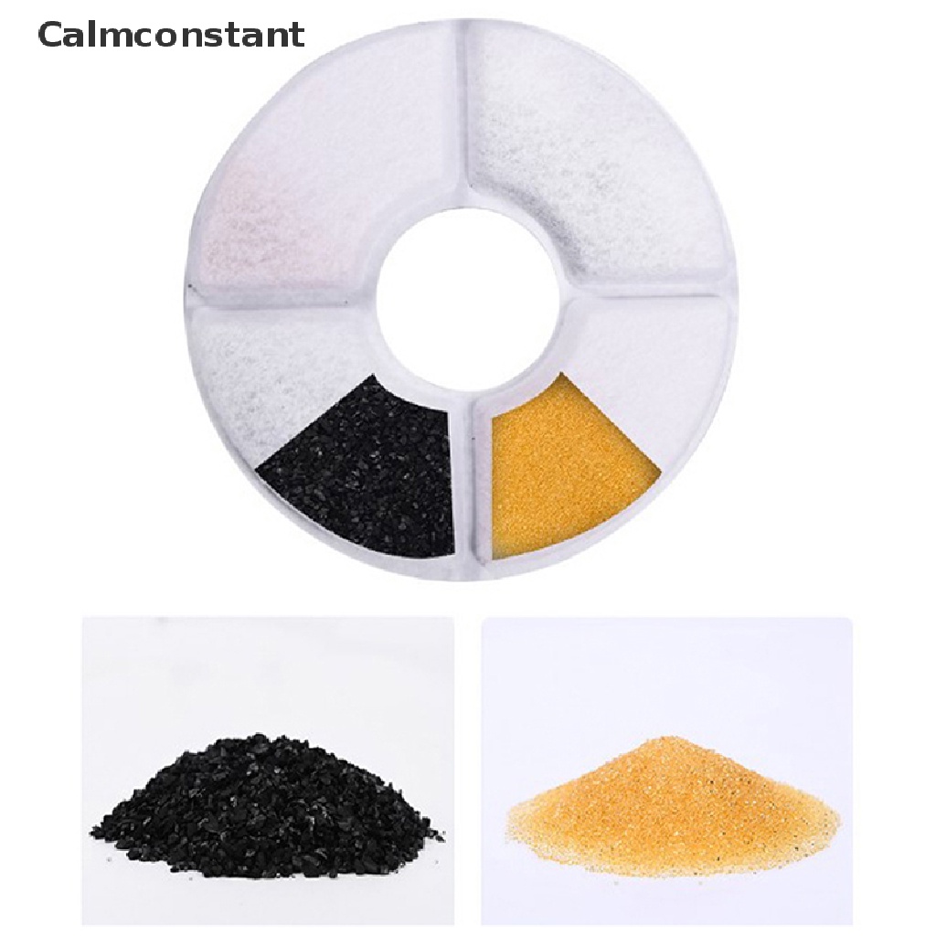 Ca> Cat Water Fountain Replacement Activated Carbon Filter For Replaced Filters Flower For Pet Dog Round Drinking Fountain Dispenser well