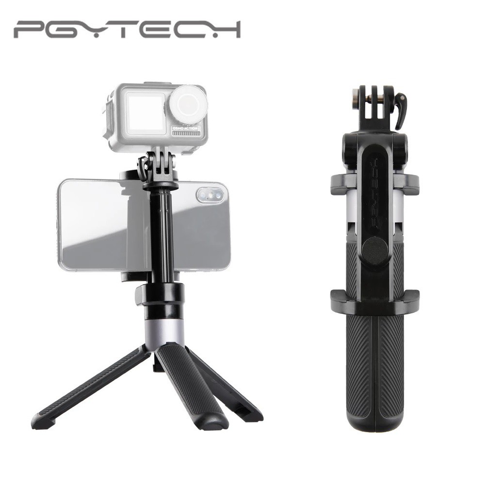 PGYTECH Multifunction Mini Tripod Selfie Stick for Action Camera Universal 1/4 Screw 