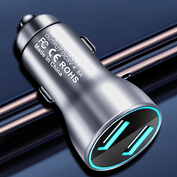 Car Charger usb Three-In-One Cigarette Lighter Charging Head