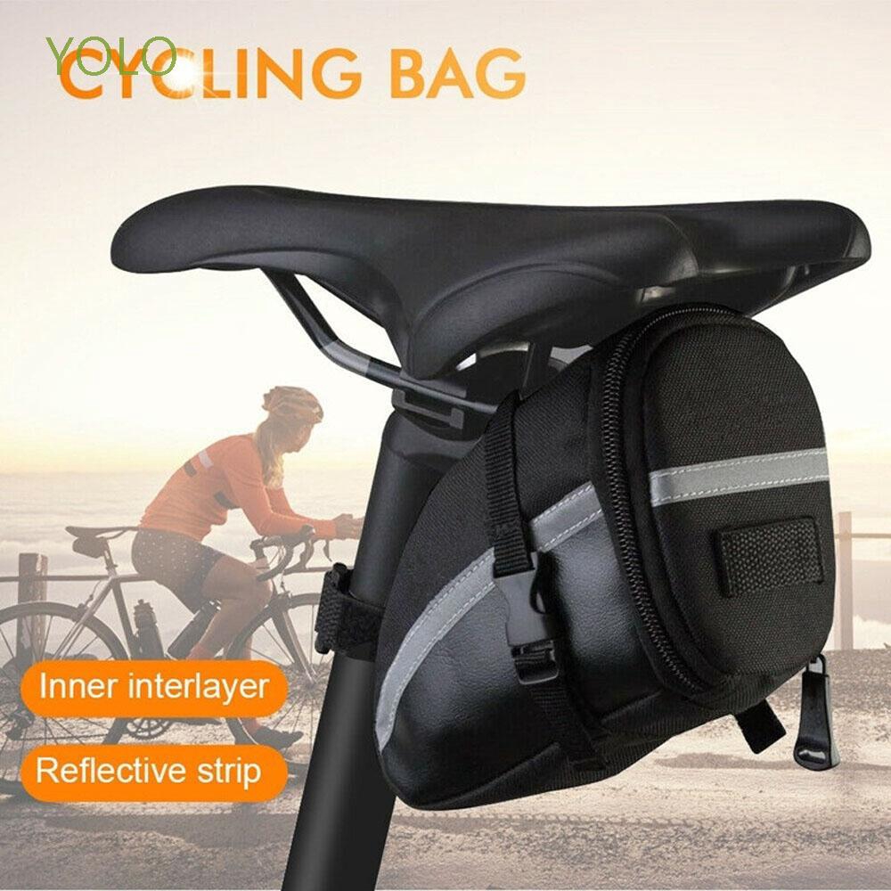 under saddle bag