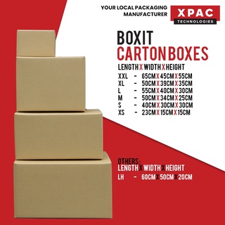 Carton Boxes | Moving Boxes | Corrugated Boxes | Customisable Print Boxes - Moving Bundle - BOX it by XPAC Technologies