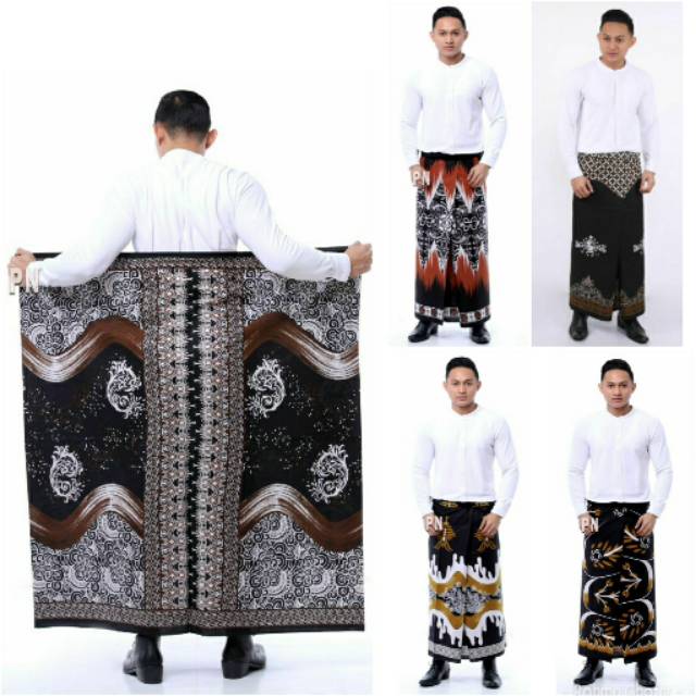  Batik  Pekalongan  Sarong Motif GUS Azmi Azzahir santri 