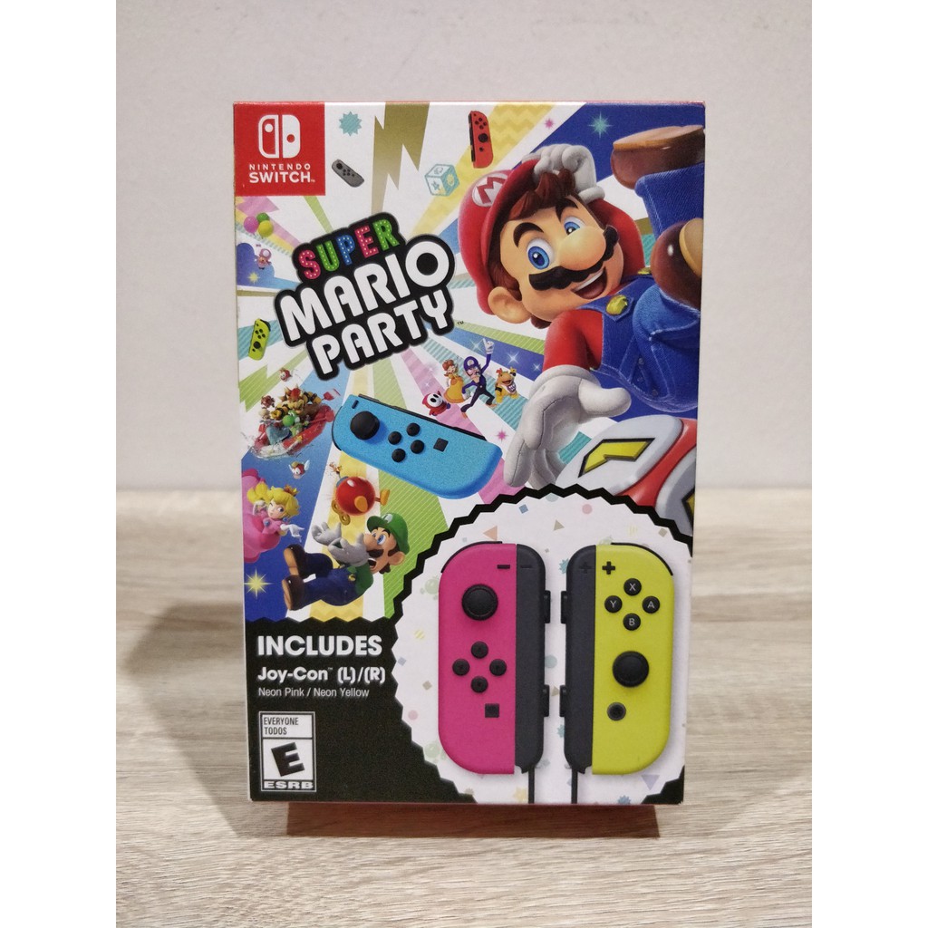 super mario party and joy con