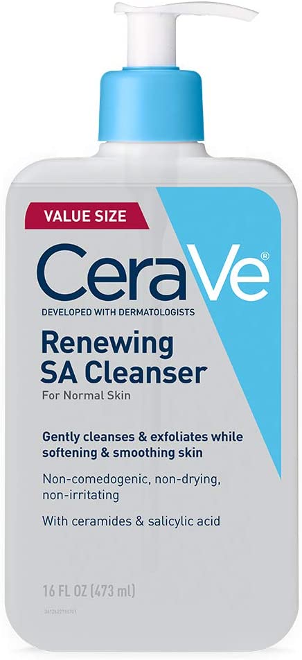 cerave renewing sa cleanser shopee