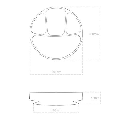 Agafura Cutie Silicone Placemat Shopee Singapore