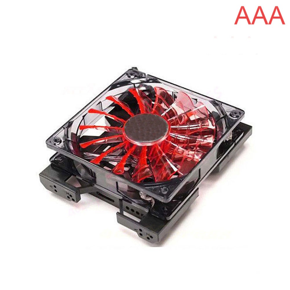 5.25" to 3.5"/ 2.5" SSD HDD Tray Caddy Case Adapter Cooling Fan Mounting Bracket 