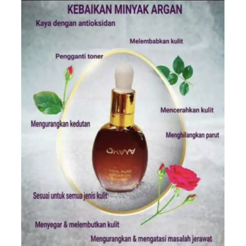 Okaya Argan Oil 15ml Shopee Singapore