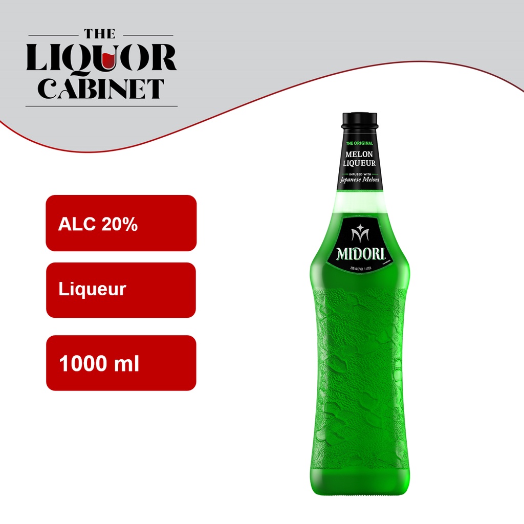 Midori Melon Liqueur 1L Shopee Singapore