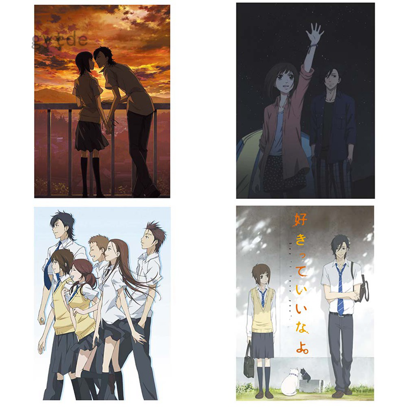 Anime Say I Love You Anime Fabric Wall Scroll Poster Shopee Singapore