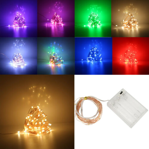 multicolor fairy lights battery operated