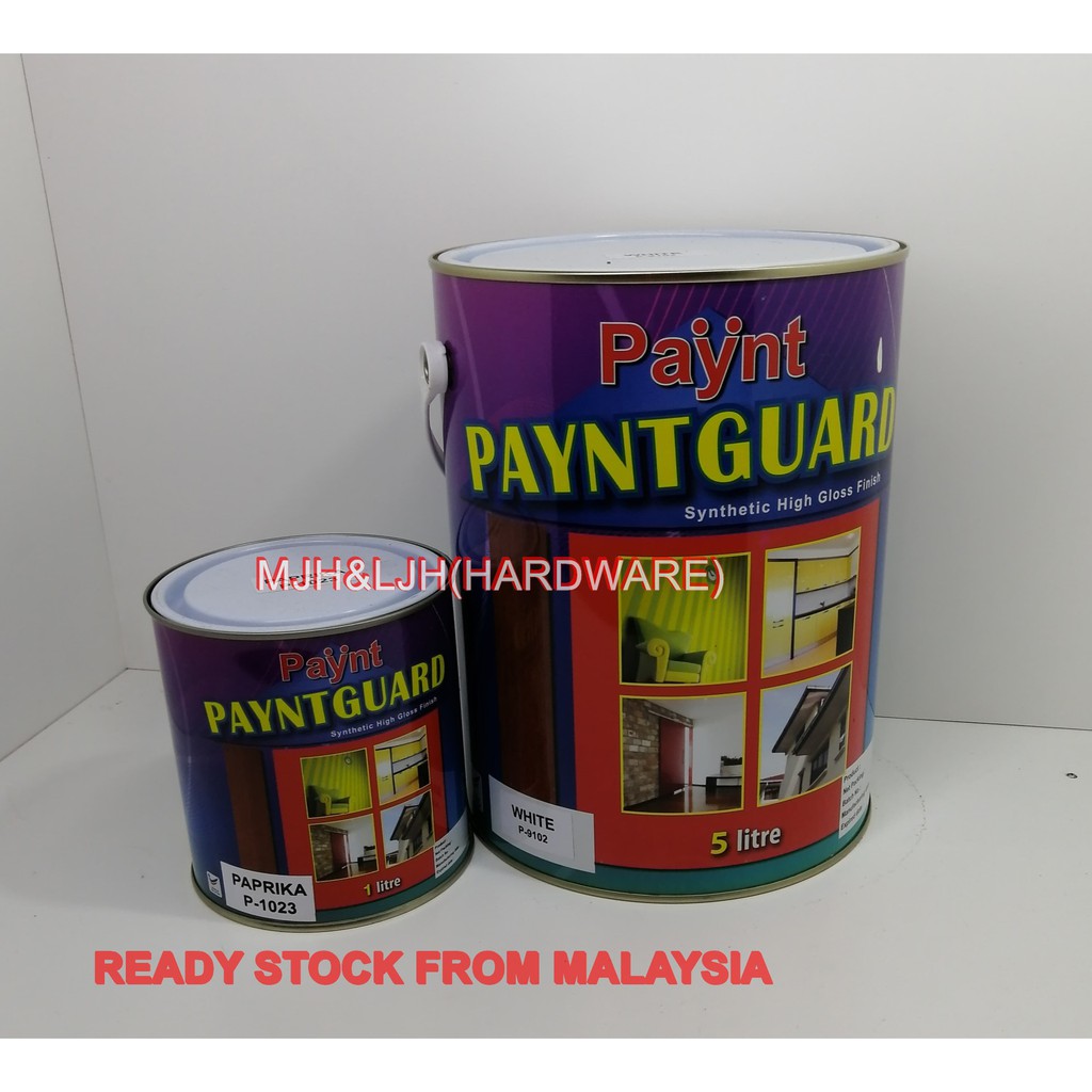 5LITER gloss paint 5liter cat  minyak CAT  BESI  maksimum 