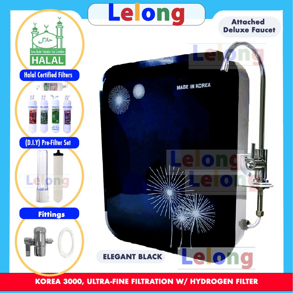 LELONG Singapore Korea 3000 UF Ultra Filtration HydrogenRich