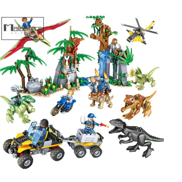 jurassic park toy set