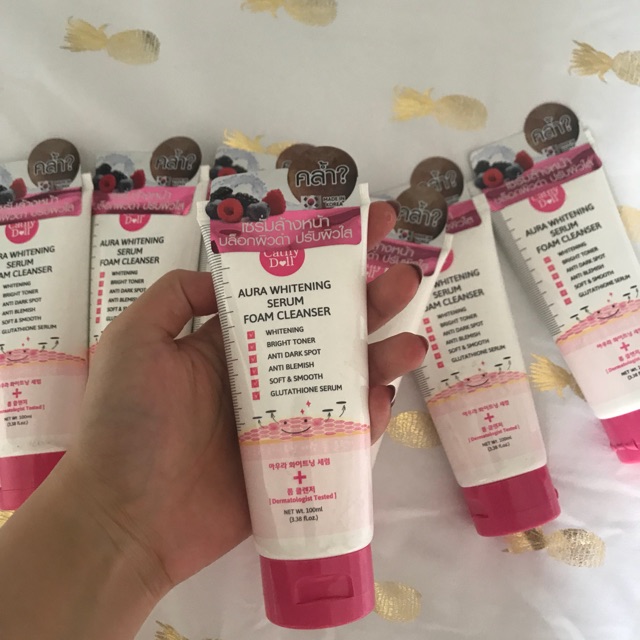 whitening cleanser face wash