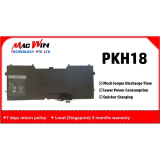 New 7.4V 55Wh Laptop Battery PKH18 C4K9V Compatible with DELL XPS 12 -L221x 9Q33 13 9333 Ultrabooke