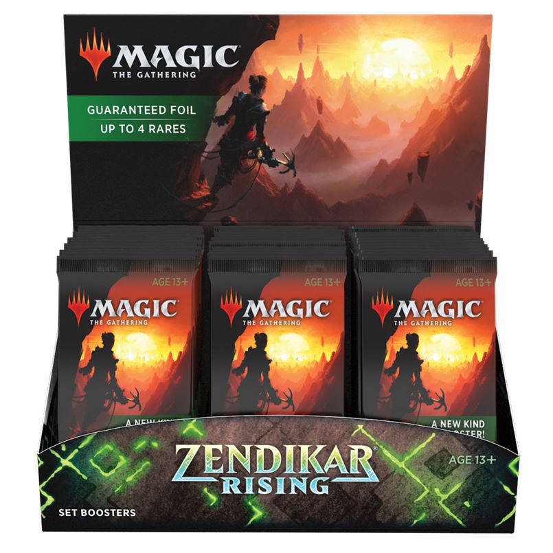 1 Magic 360 Cards The Gathering Zendikar Rising Set Booster Box30 Packs 