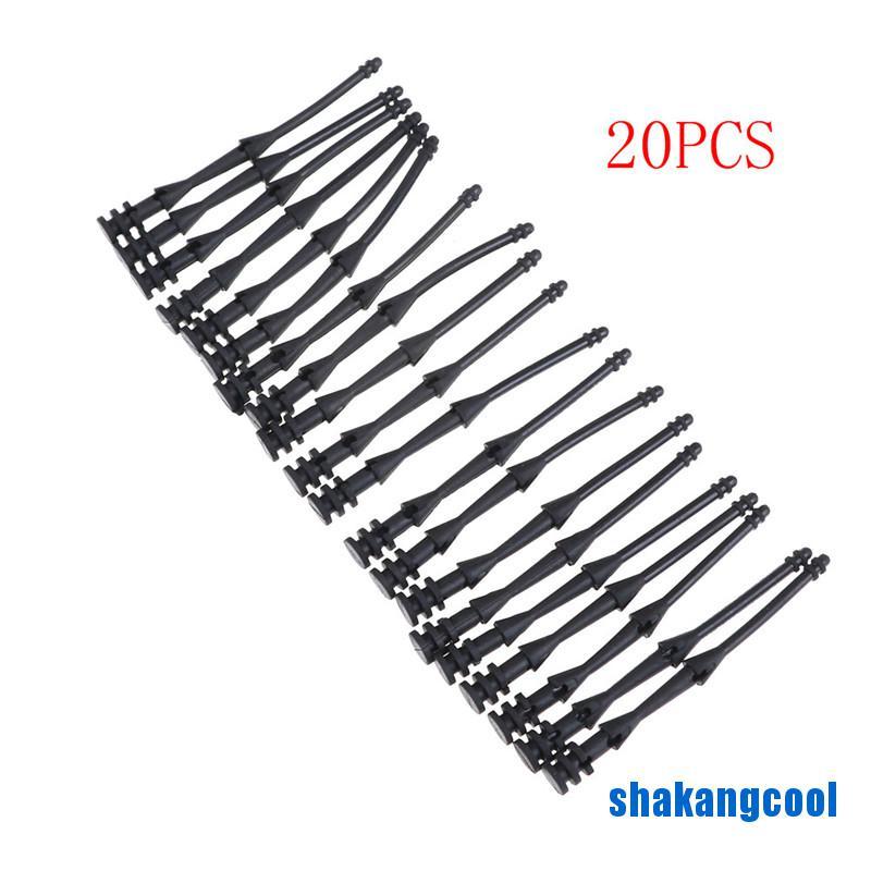 Scsg 20pcs 65mm Anti Vibration Flexible Rubber Silicone For PC Case Fan