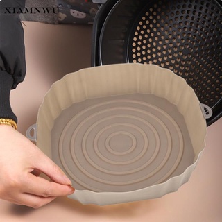 Air Fryers Oven Baking Tray Fried Chicken Basket Mat AirFryer Silicone Pot Round Replacemen Grill Pan Accessories #1