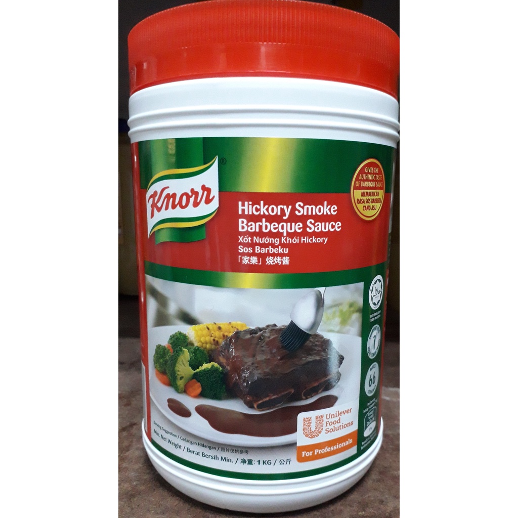 Knorr Hickory Smoke BBQ Sauce 1kg Shopee Singapore