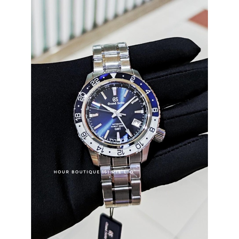 READY STOCK * Grand Seiko Sport Collection Hi-Beat GMT Blue SBGJ237 Mens  Automatic Watch | Shopee Singapore